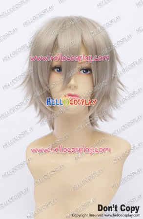 Inu x Boku SS Cosplay Sōshi Miketsukami Wig Short Silver Gray