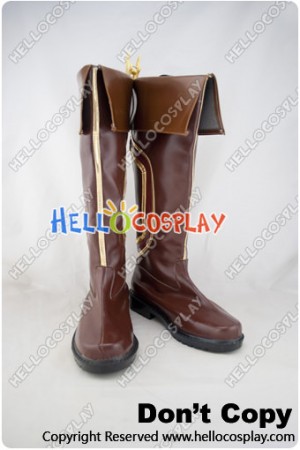 League Of Legends Cosplay Garen Brown Boots