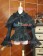 Victorian Lolita Reenactment Lace Ruffle Blouse Gothic Lolita Dress Black