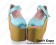 Blue NaNa Strap Platform Punk Lolita Shoes