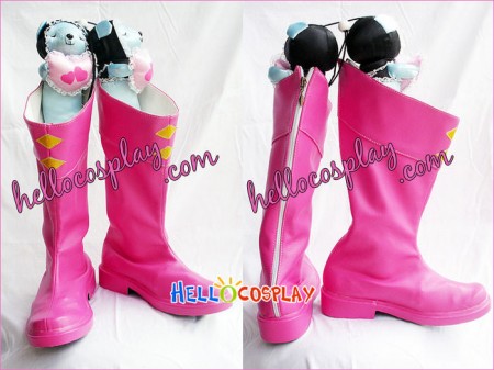 The Celestial Zone Cosplay Pink Boots