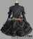 Victorian Gothic Punk Black Lolita Dress