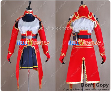 Sword Art Online Silica Cosplay Costume Dress