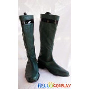 Tokusou Sentai Dekaranger Cosplay Green Boots