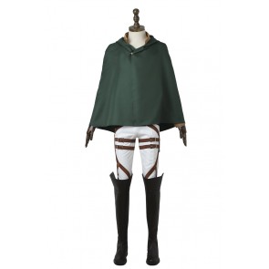 Attack On Titan Stationed Corps Cosplay Costume Uniform Full Set Outfits