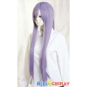 Medium Purple Medium Cosplay Straight Wig