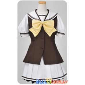 Shuffle Cosplay Lisianthus Kaede Fuyou Uniform Costume