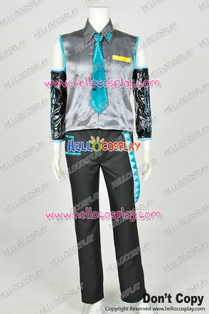 Vocaloid 2 Cosplay Hatsune Mikuo Costume Male Version Uniform