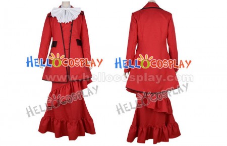 Black Butler Kuroshitsuji Madam Red Cosplay Costume