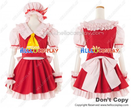 Touhou Project Cosplay Flandre Scarlet Costume