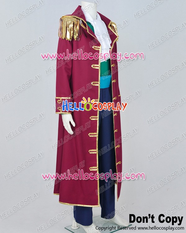 One Piece Gol D. Roger Young CospLay Costume