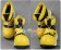 Kingdom Hearts Chain of Memories Cosplay Shoes Sora Yellow Shoes