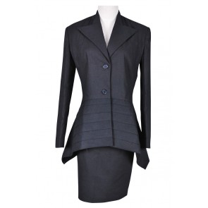 Doctor Dr. Black Dress Suit Costume