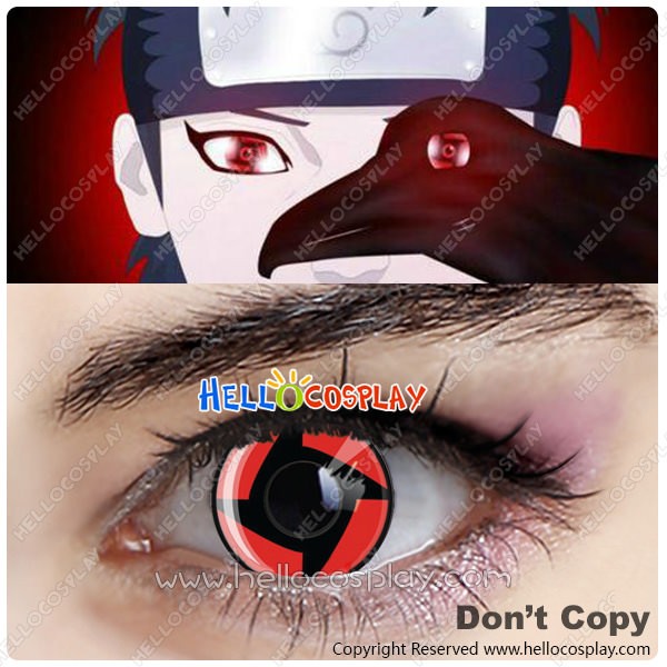 Uchiha Shisui Sharingan Contacts - Colored Contact Lenses