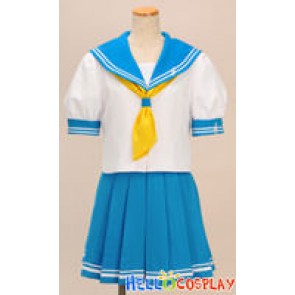 Owarinaki Natsu Towa Naru Shirabe Cosplay School Girl Uniform