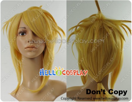 Vocaloid Secret Police Kagamine Len Cosplay Wig