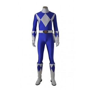 Mighty Morphin Power Rangers Tricera Ranger Dan Cosplay Costume