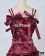 Southern Belle Satin Ball Gown Lavender Prom Red Lolita Dress