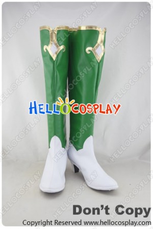 Hyperdimension Neptunia Cosplay Vert Long Boots