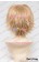 Wig 30CM Cosplay Light Golden Blonde Universal Short Layered