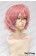 Wig 30CM Cosplay Pure Pink Universal Short Layered