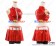 Vocaloid 2 Cosplay Meiko Costume Red Uniform