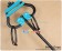 Vocaloid Hell-type Human Zoo Cosplay Isshokusokuhatsu Zen Staff Stick Weapon