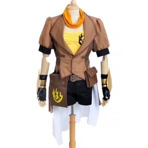 RWBY Cosplay Yellow Trailer Yang Xiao Long Costume Uniform