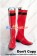 Tokusou Sentai Dekaranger Cosplay Red Long Boots