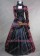 Victorian Lolita Georgian Reenactment Gothic Dress Red