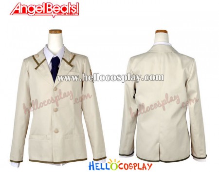 Angel Beats! Cosplay School Boy Uniform