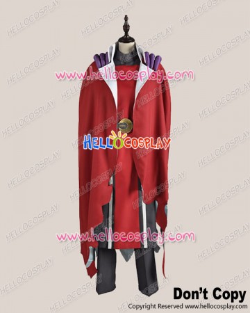 Makai Ouji Devils And Realist Cosplay Dantalion Red Uniform Costume