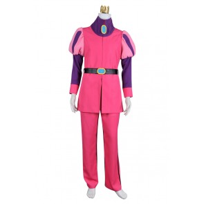 Adventure Time Cosplay Prince Gumball Costume Pink Uniform