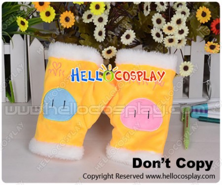 Clannad Cosplay Nagisa Furukawa Doughboy Plush Gloves