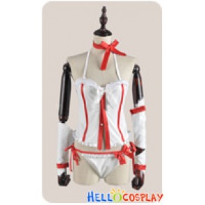 Sword Art Online Cosplay Asuna Yūki Suspenders Costume