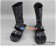 Naruto Cosplay Sasuke Uchiha Zipper Black Long Boots