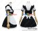 Angel Feather Cosplay Bell Black Cat Maid Dress