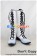 Arpeggio Of Blue Steel Cosplay Shoes Iona Boots White