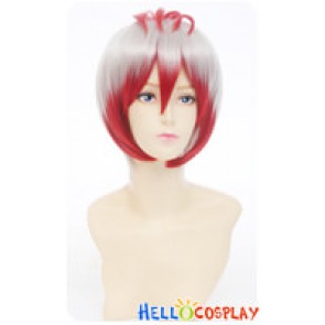 Hōzuki No Reitetsu Cosplay Snapdragon Wig Short Personate Wig White Red