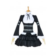 Fairy Tail Cosplay Erza Scarlet Costume Lolita Maid Dress