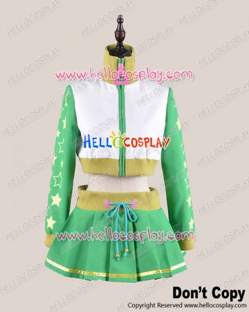 Vocaloid Project DIVA 2 Cosplay Hatsune Miku Green Costume