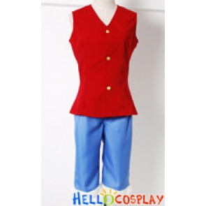 One Piece Monkey D.Luffy Cosplay Costume