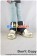 Touken Ranbu Cosplay Shoes Ichigo Hitofuri Shoes Black Golden