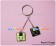 Dramatical Murder DMMD Cosplay Noiz Green Black Keychain Square