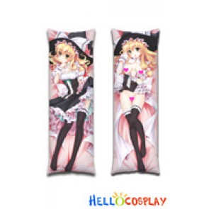 Touhou Project Cosplay Kirisame Marisa Body Pillow