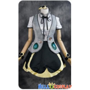 Vocaloid 2 Cosplay DIVA F Miku Flower Uniform Costume