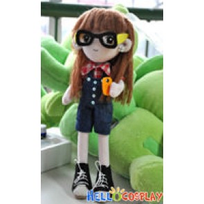 Lovely Handmade Humanoid Plush Doll