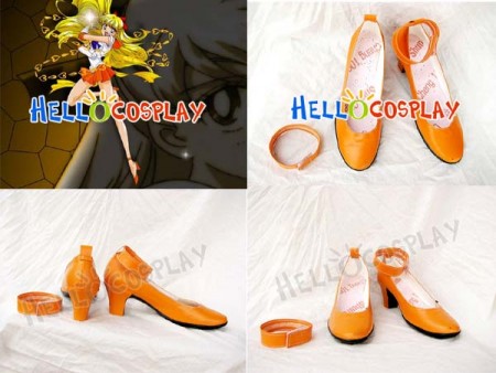 Sailor Moon Minako Aino Sailor Venus Cosplay Shoes