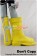 Naruto Cosplay Shoes Naruto Uzumaki Short Yellow Boots