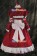 Black Butler Cosplay Elizabeth Ethel Cordelia Midford Red Dress Costume